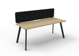 RL Eternity Single Sided Workstation with Black Eco Panel Screen