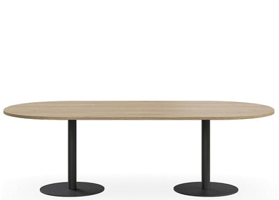 DD Duo Verse D-End Boardroom Table