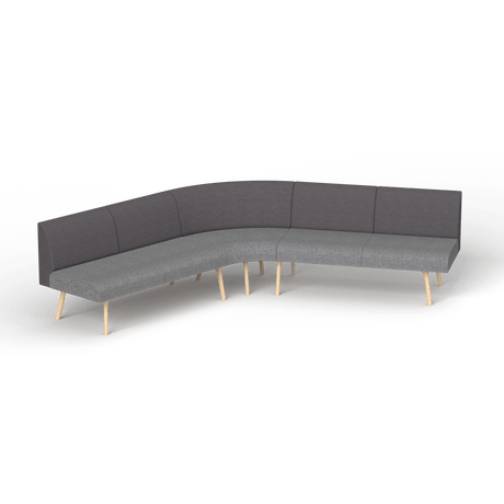 OL Willow Fabric Upholstered Reception Area Corner Sofa