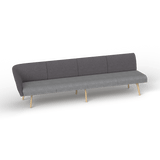 OL Willow Fabric Upholstered 4 Seater 1 Arm Reception Area Sofa