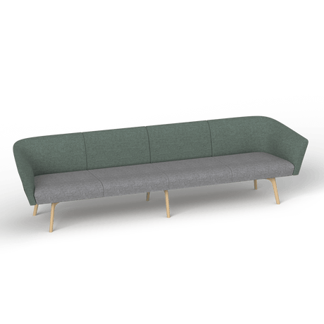 OL Willow Fabric Upholstered Reception Area Sofa with Arms