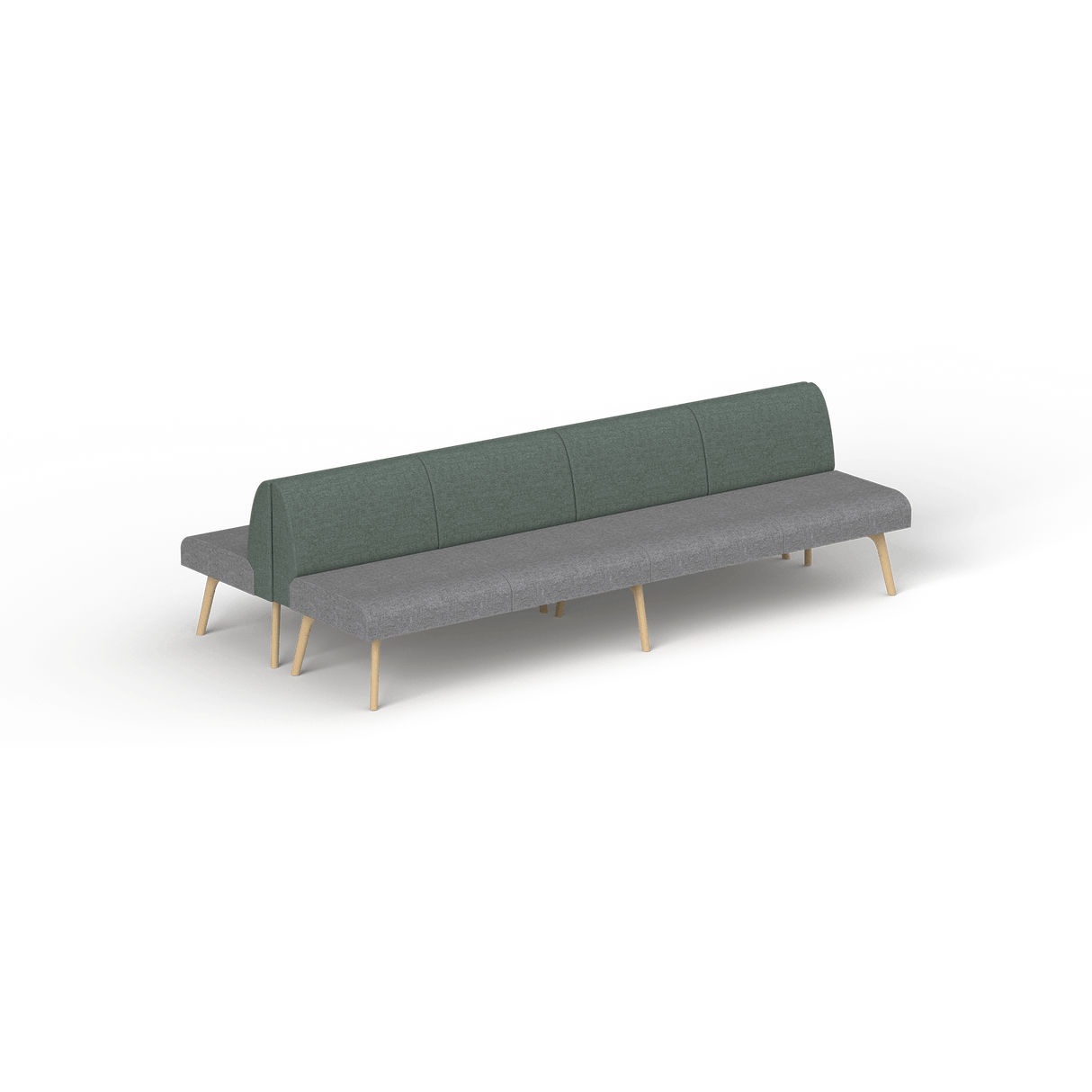 OL Willow 8 Seater Back to Back Reception Area Sofa