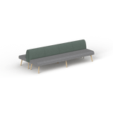 OL Willow 8 Seater Back to Back Reception Area Sofa