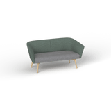 OL Willow Fabric Upholstered Reception Area Sofa with Arms