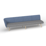 OL Willow Fabric Upholstered 4 Seater 1 Arm Reception Area Sofa