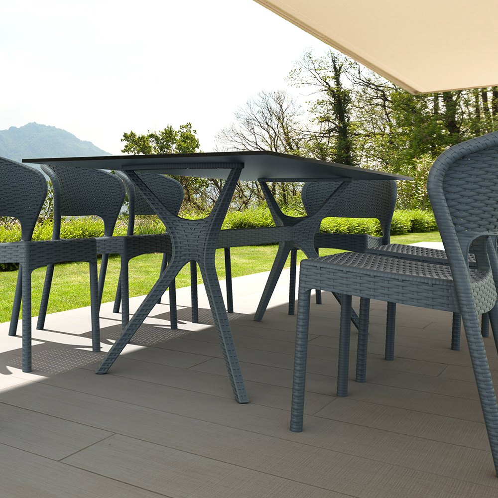 Buy FL Ibiza Hospitality Outdoor Dining Table Online | Office Better
