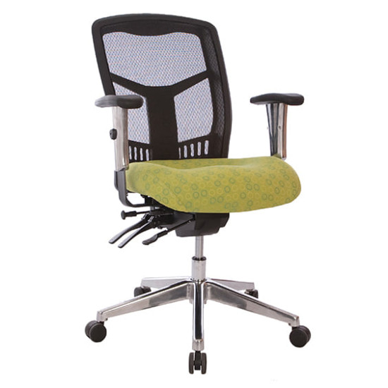 ST Multi Mesh Medium Back Multi Shift Ergonomic Chair
