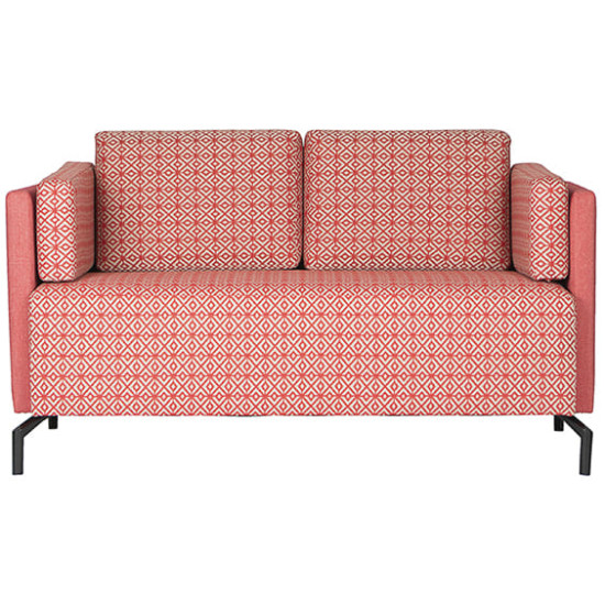 ST Shell Fabric Upholstered 2 Seater Lounge